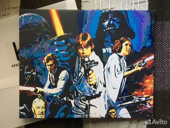 Готовая картина по номерам