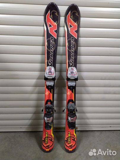 Горные лыжи детские 100 и 110 с ботинками