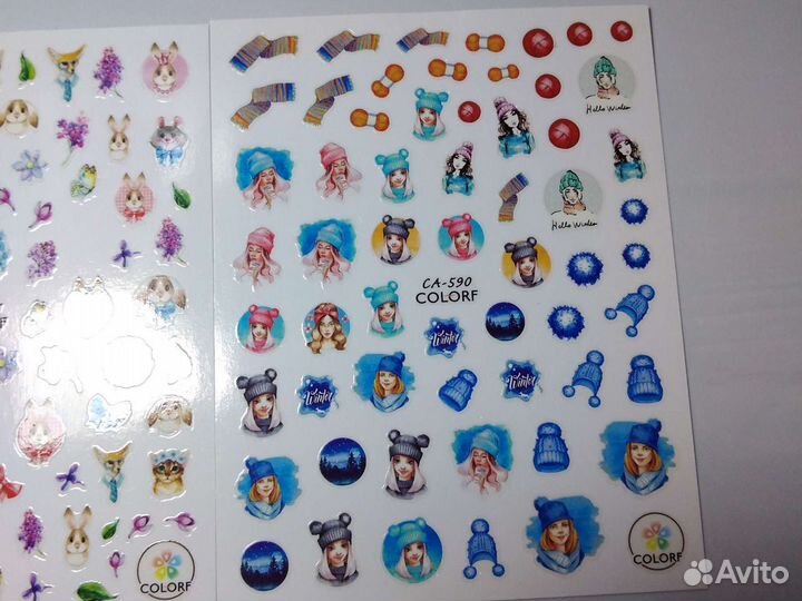 Наклейки для ногтей