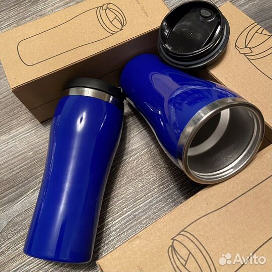 Термокружка термостакан металл подарок