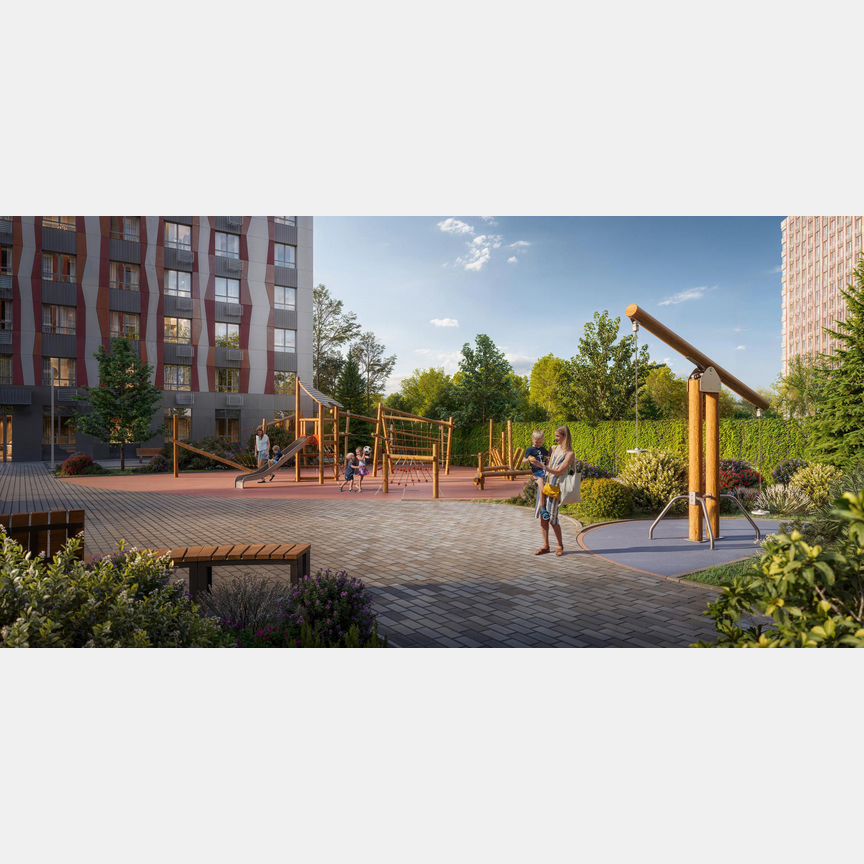 1-к. квартира, 33,6 м², 4/16 эт.