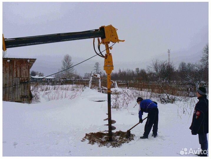 Фундамент из винтовых свай