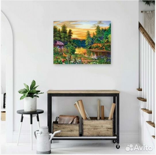 Картина стразами (алмазная мозаика) 