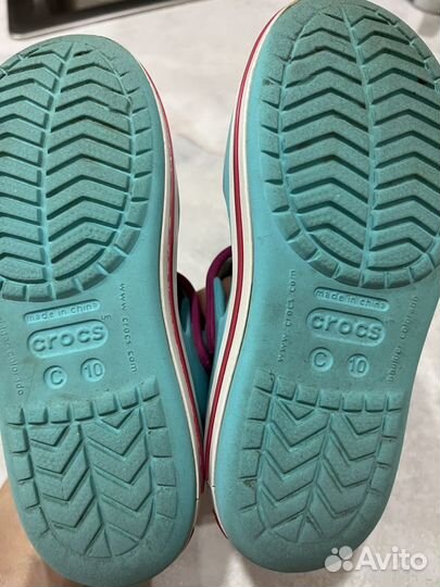 Сандали crocs c 10