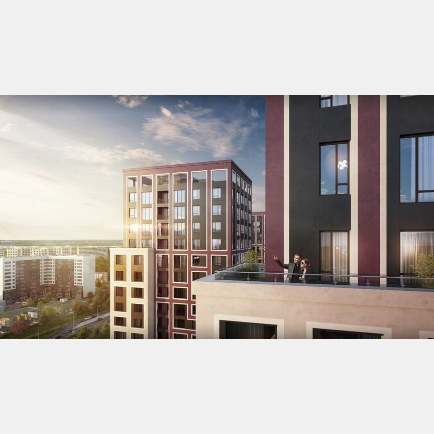 2-к. квартира, 99,9 м², 16/22 эт.