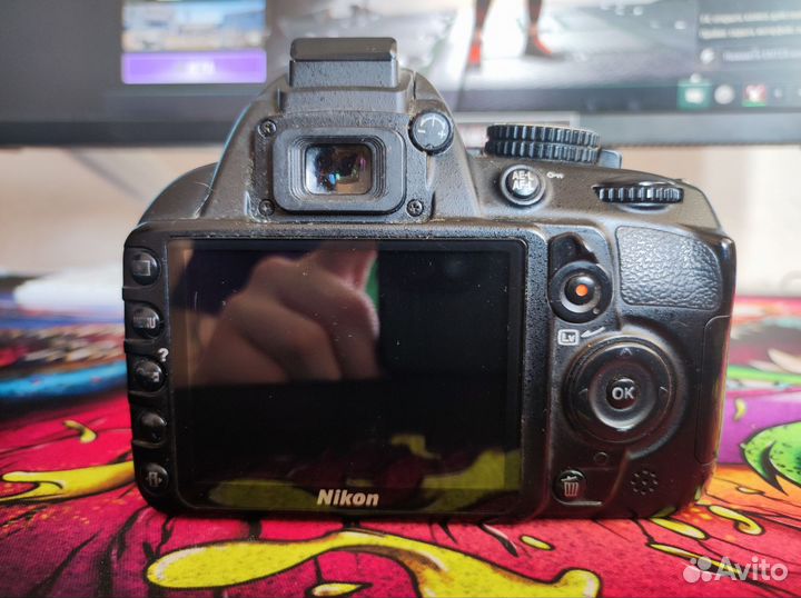 Зеркальный фотоаппарат nikon d3100