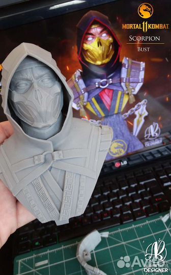 Скорпион из мортал комбат 11 (Scorpion MK 11)