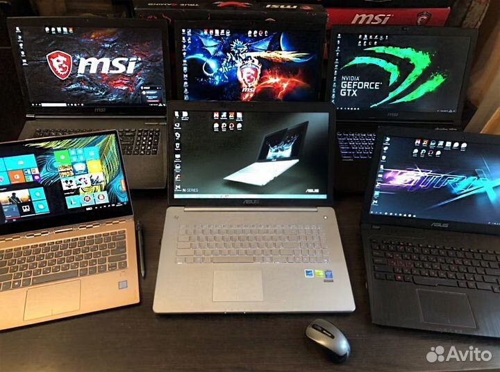 Ноутбук i7 GTX ssd GTA FIFA WOT CS Гарантия 1год
