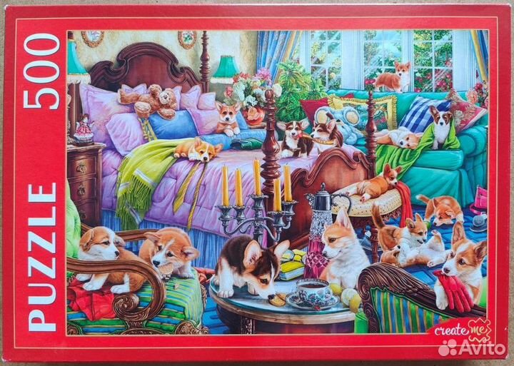 Пазлы 500 деталей с животными