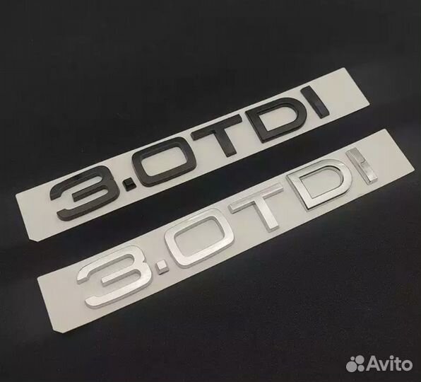 Комплект эмблем Audi A1 A3 A4 A5 A6 A7 A8