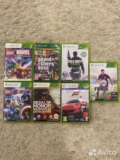 Диски на xbox 360