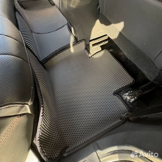 Коврики EVA 3Д на Баик У5 Плюс черный+черный