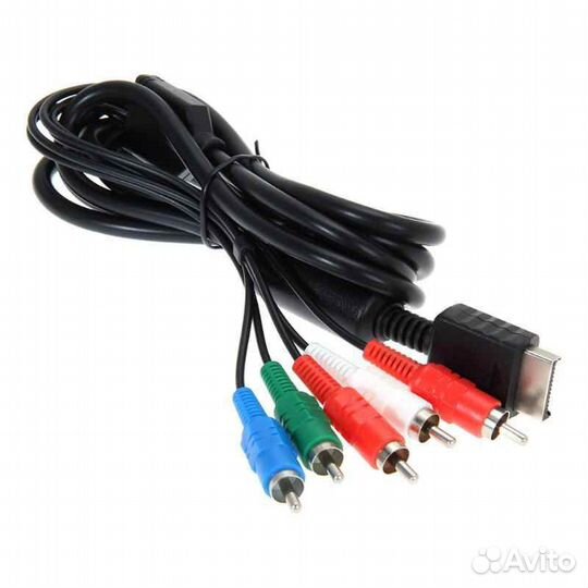 Sony PS2/PS3 кабель Аудио-Видео компонентный,новый