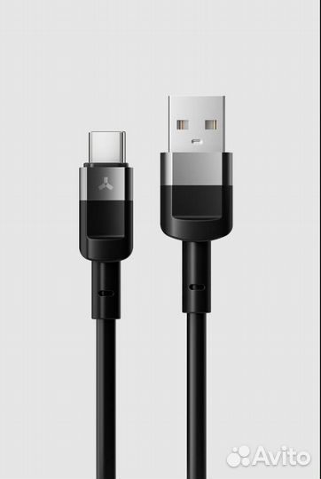 Кабель Accesstyle AC50-T100 USB Type-C Black