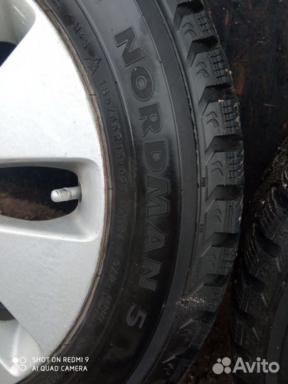 Колеса зимние 185 65 r15 с дисками Киа rio 3