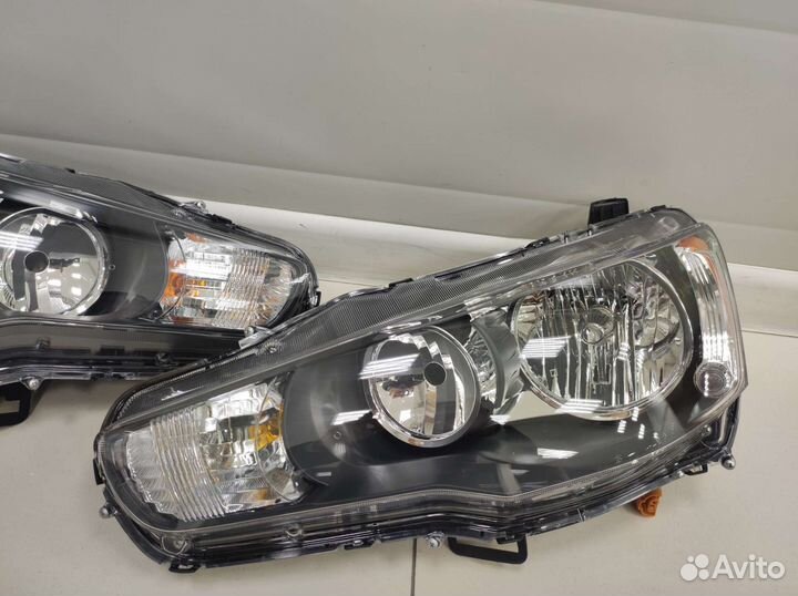 Фара правая фара левая Mitsubishi Lancer 10 Лансер