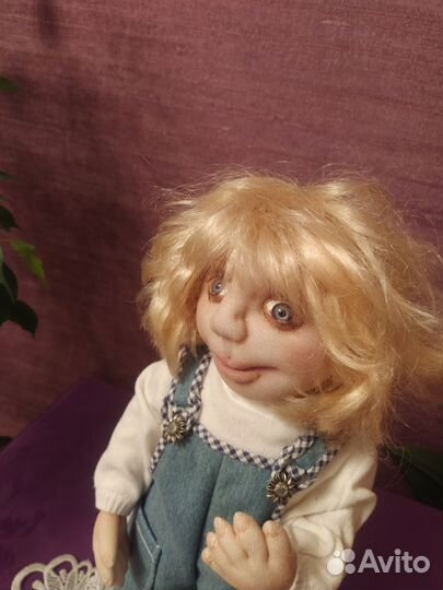 Кукла чулочная ручной работы