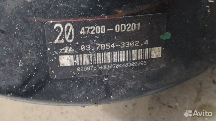 Цилиндр тормозной главный Toyota Yaris, 2008