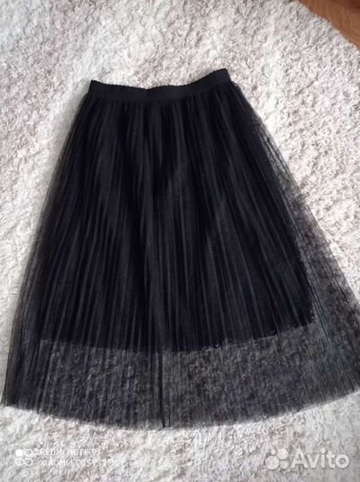 Юбка плиссе