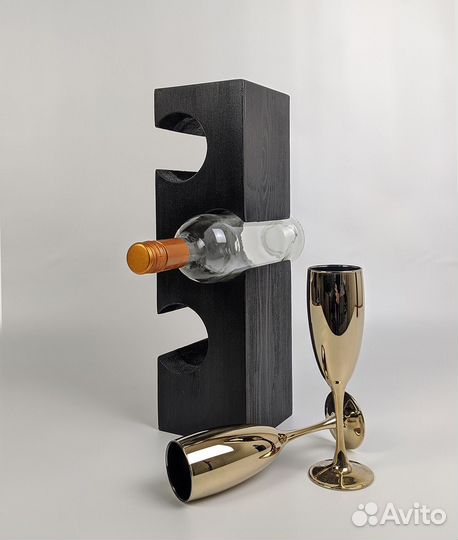 Винный столбик (подставка, подарок, дизайн)