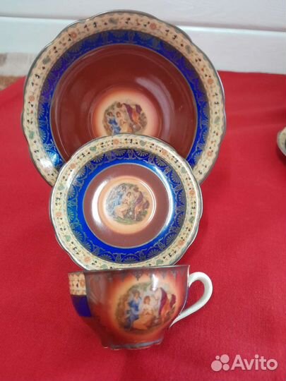Сервиз чайный антикварный
