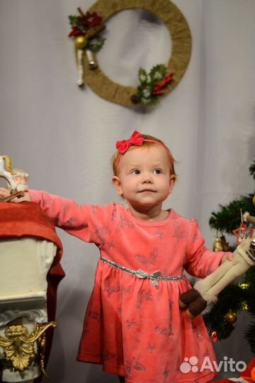 Платье для девочки 86