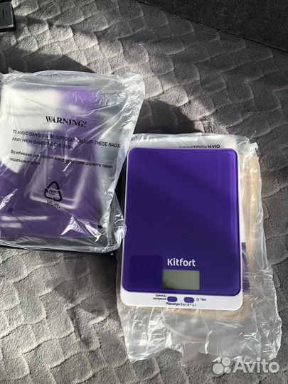 Весы кухонные kitfort новые