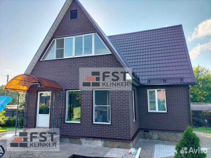 Гибкий кирпич на сетке