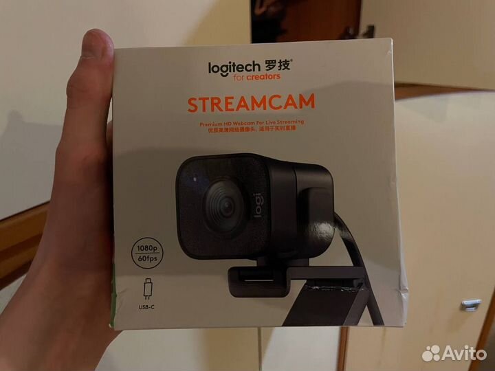 Веб-камера Logitech StreamCam, graphite