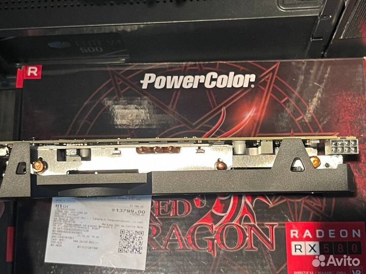 RX 580 8 gb оф гарантия