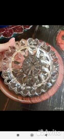 Пепельница хрустальная СССР