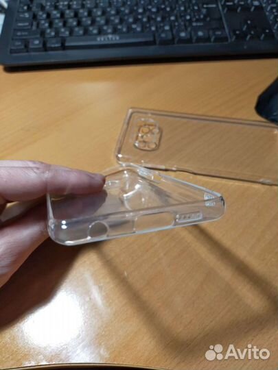 Чехол и стекло для телефона poco X3