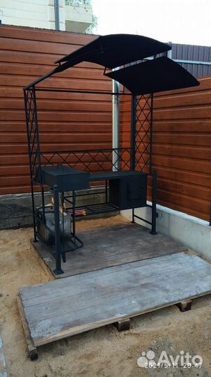 Кованый мангал