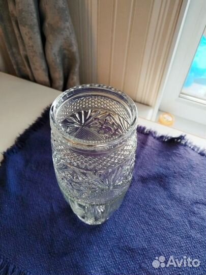 Ваза стекло Гусь-Хрустальный
