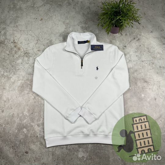 Белый джемпер Polo Ralph Lauren