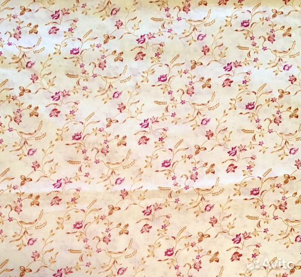 Ткань Ситец тонкий Хлопок СССР 80*400 см