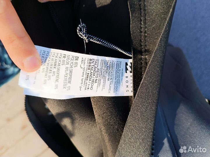 Гидрокостюм billabong 3/2 размер XL