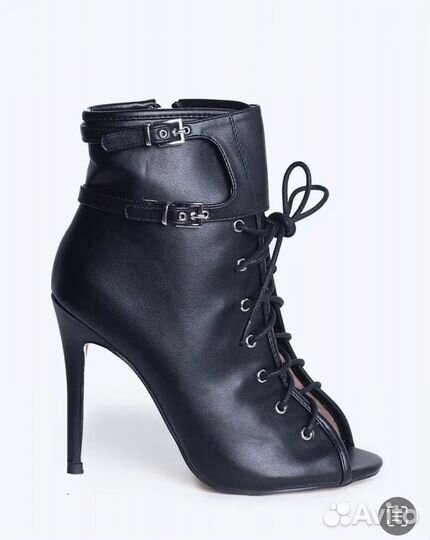 Ботильоны с открытым мысом