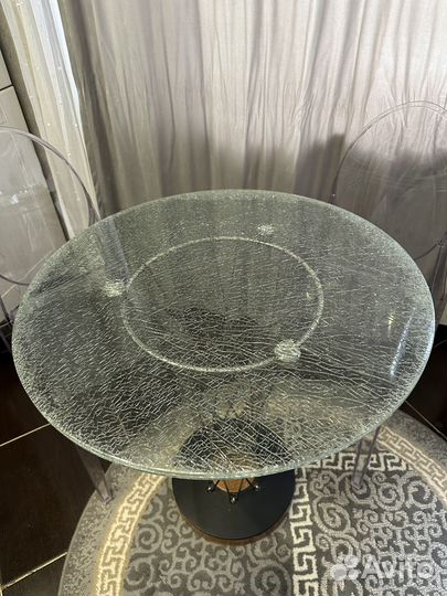 Стол и два стула для маленькой кухни, балкона