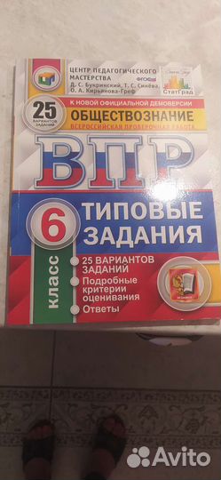 Впр обществознание 6 класс