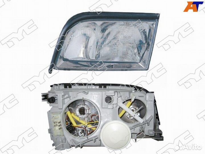 Фара mercedes W140 94-98 LH