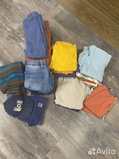 Детские вещи пакетом на мальчика 104-110