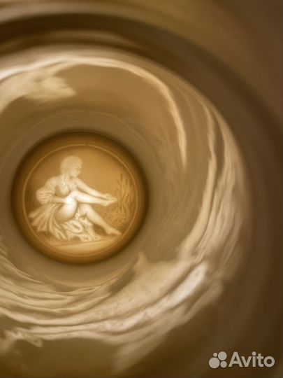 Пивная кружка германия литофания девушка