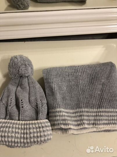 Женский шарф и шапка