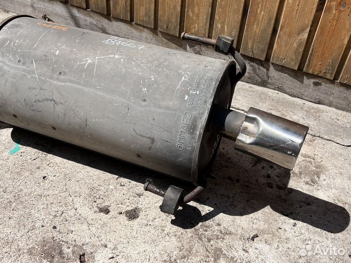 Выхлопная банка Subaru legacy be/bh