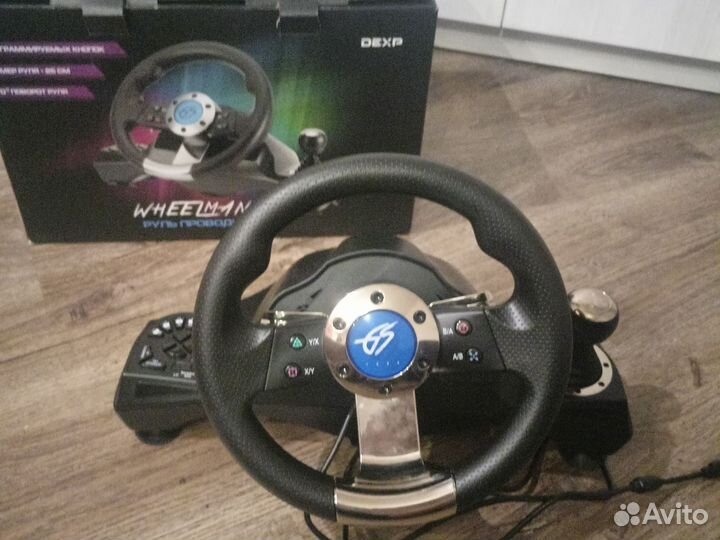 Игровой руль dexp wheelman 2