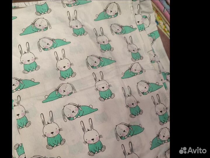 Комплект постельного белья в детскую кроватку