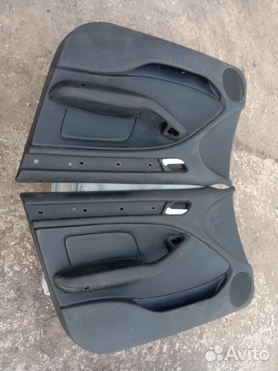 Салон черная кожа бмв е46 седан