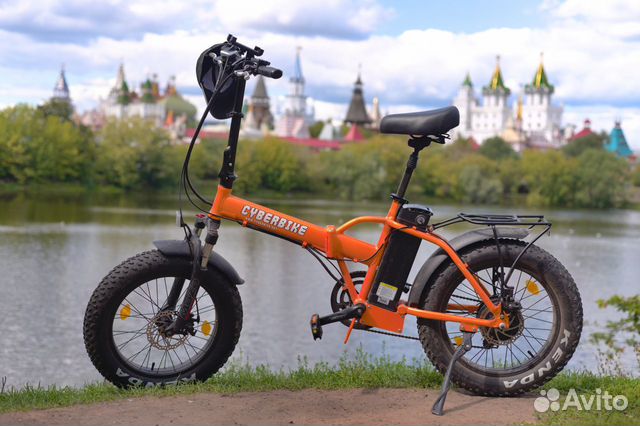 Электровелосипед фетбайк Cyberbike складной