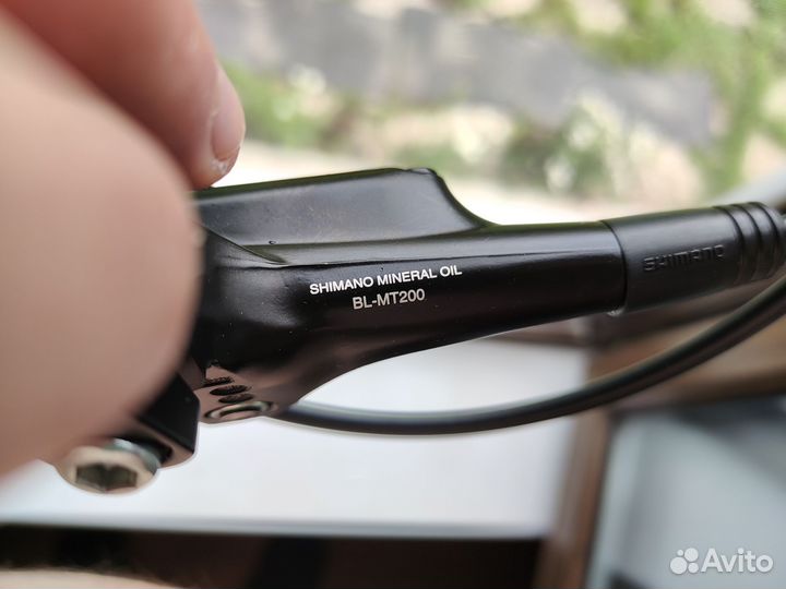 Тормоз гидравлический, Shimano MT200, 750 мм